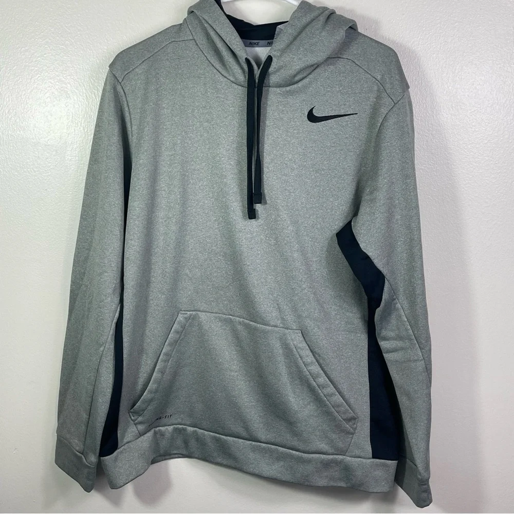 Nike Gray Hooded Sweatshirt